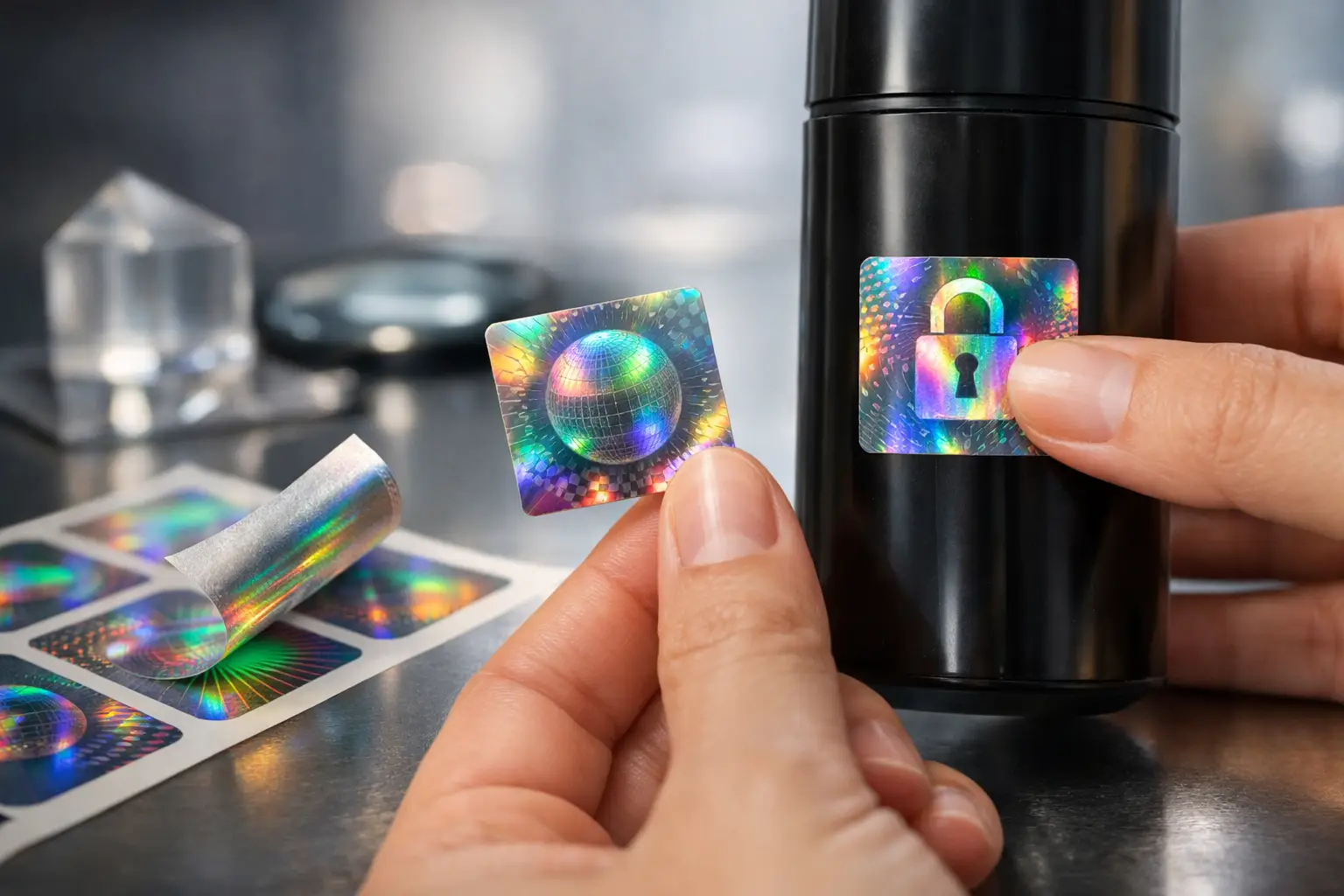 Custom Hologram Labels That Protect Your Brand