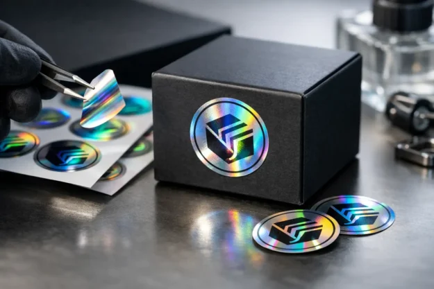 Custom Logo Hologram Stickers That Protect Brands