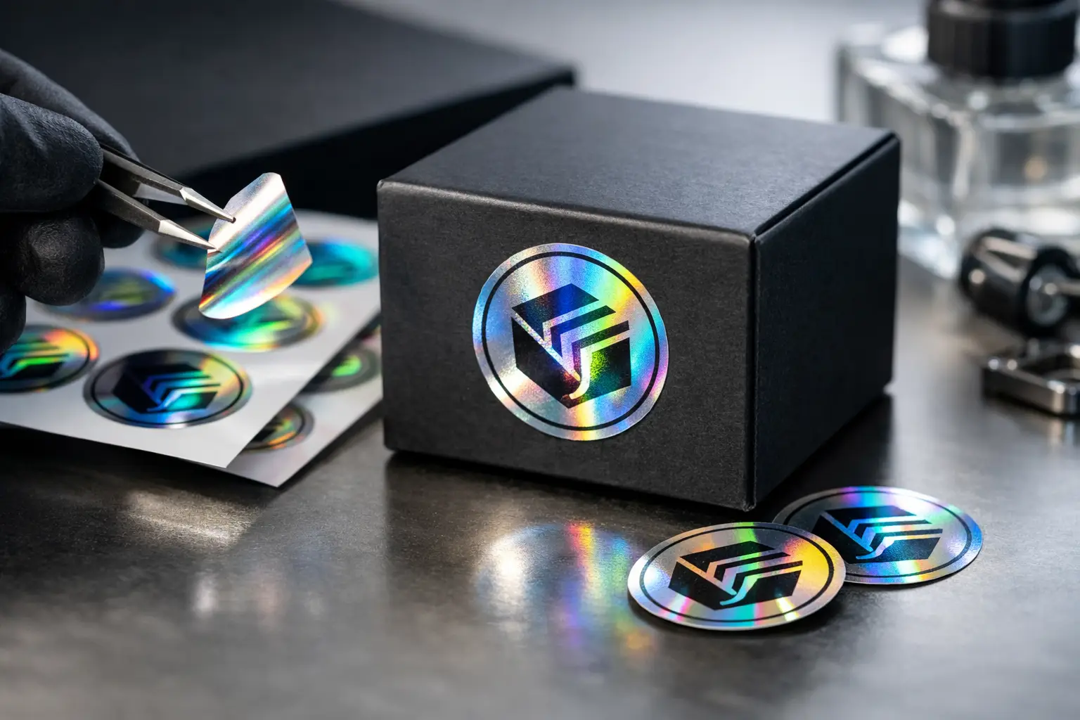 Custom Logo Hologram Stickers That Protect Brands