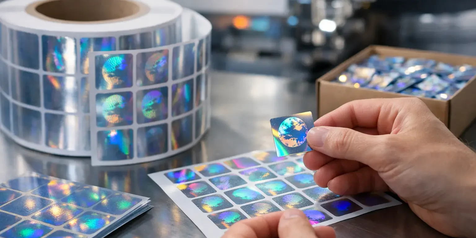 Low Minimum Order Holograms for UK Brands