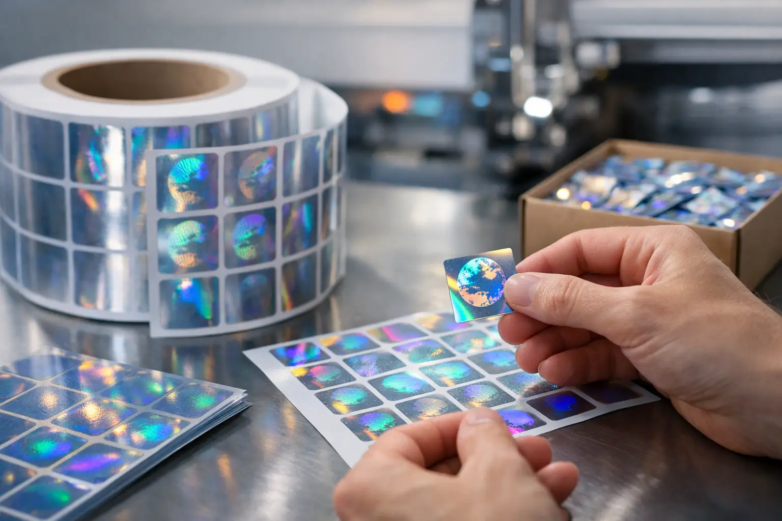 Low Minimum Order Holograms for UK Brands