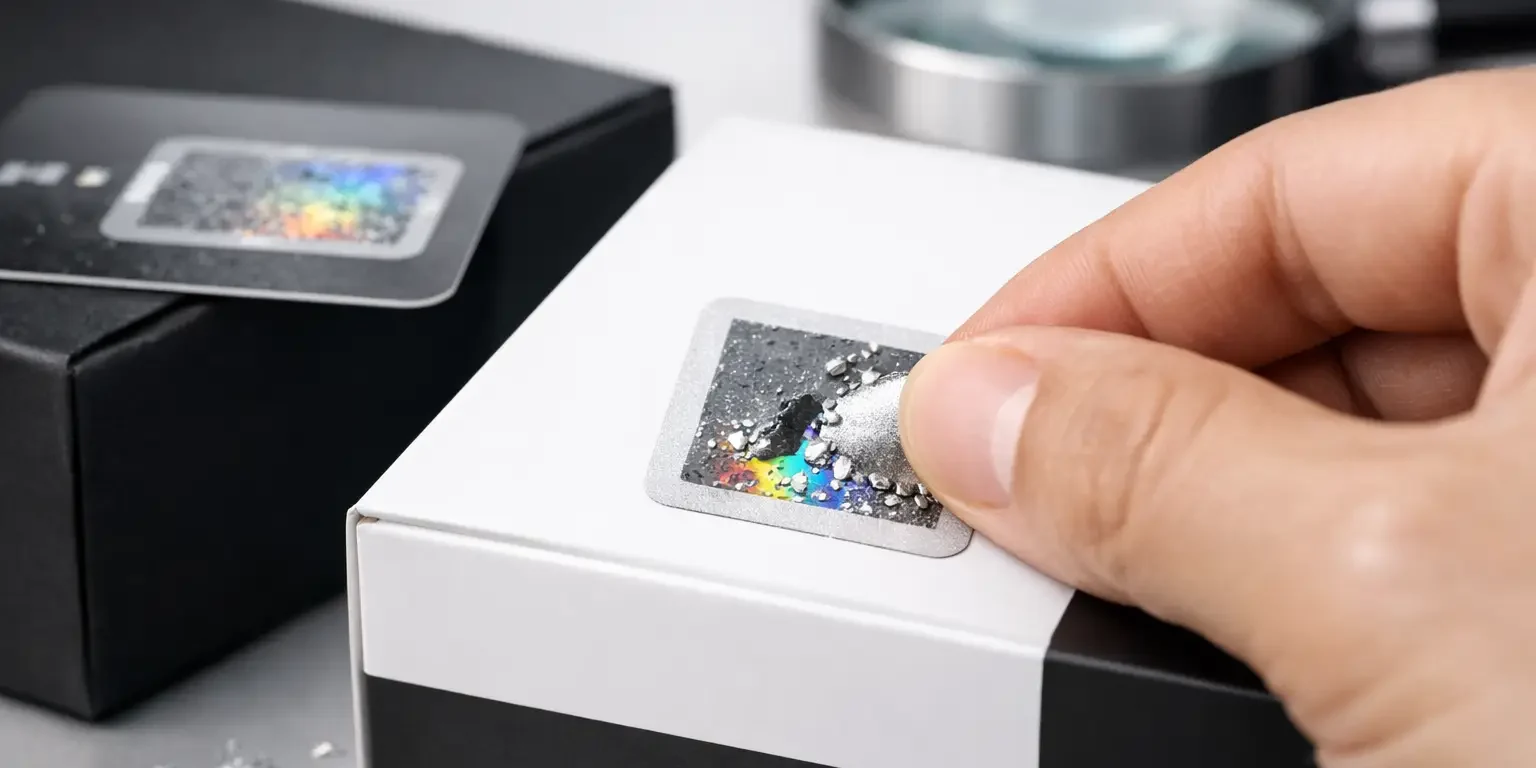Scratch-Off Authentication Labels That Work Scratch-Off Authentication Labels That Work