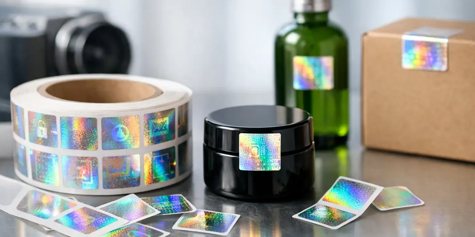 Stock Hologram Labels UK for Product Protection Stock Hologram Labels UK for Product Protection