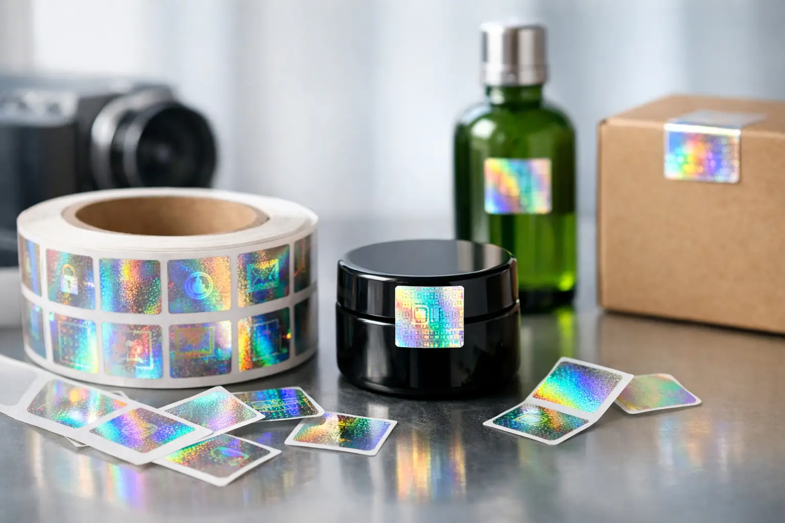 Stock Hologram Labels UK for Product Protection