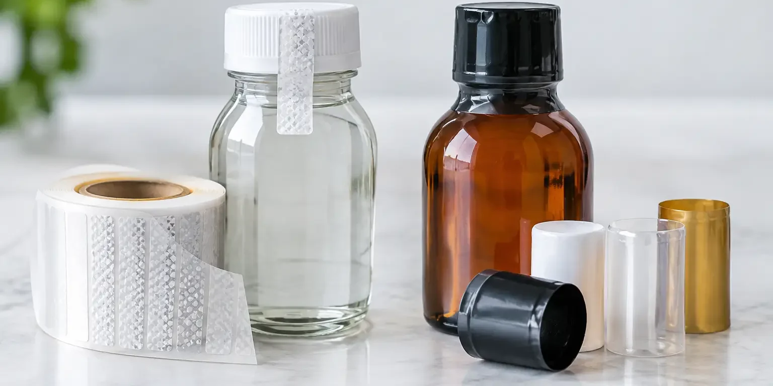 Tamper Labels Versus Shrink Bands Compared Tamper Labels Versus Shrink Bands Compared
